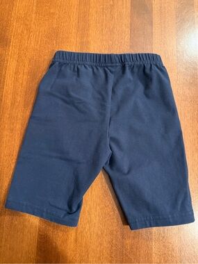 Hanna Andersson Navy Cotton Stretch Kids Shorts